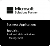 Logo Microsoft Solutions Partner - Business Applications
